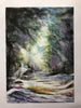 Wojciech Krupa - Romantische Winterlandschaft Poster Kunstdruck - Wojciech Krupa, Bad Bevensen, Deutschland Wandbild