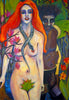 Gabi Domenig - Adam & Eve in Paradise Poster Kunstdruck - Gabi Domenig, Lienz, Österreich Wandbild