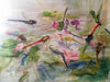 Ina Borchardt - Libellentanz Poster Kunstdruck - Ina Borchardt, keine Angabe, Deutschland Wandbild