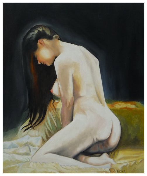 Gerold Böhm-Bayer - Frauenakt Poster Kunstdruck - Gerold Böhm-Bayer, keine Angabe, Deutschland Wandbild