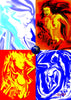 Tom Pirstl - Die 4 Elemente Poster Kunstdruck - Tom Pirstl, Leopoldsdorf, Österreich Wandbild