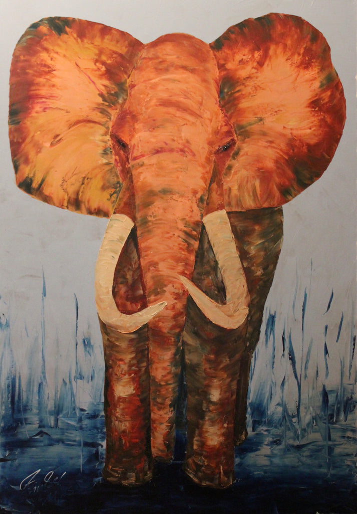 Nicole Zinßer - Elefant