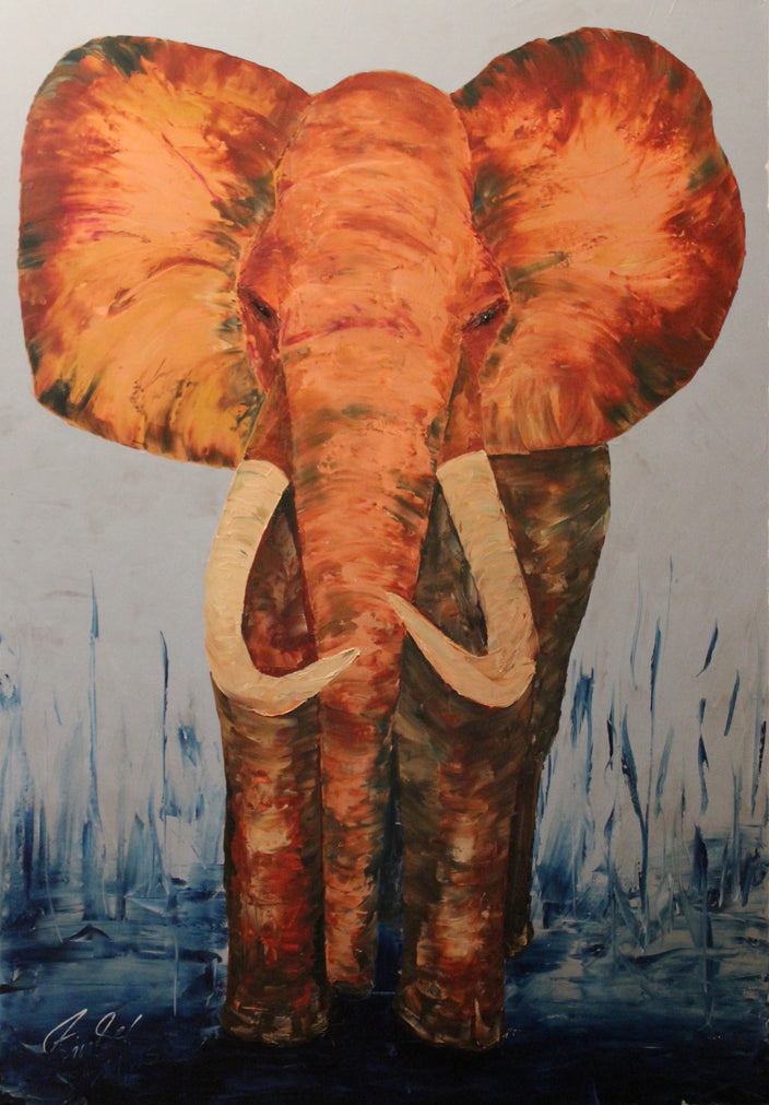 Nicole Zinßer - Elefant