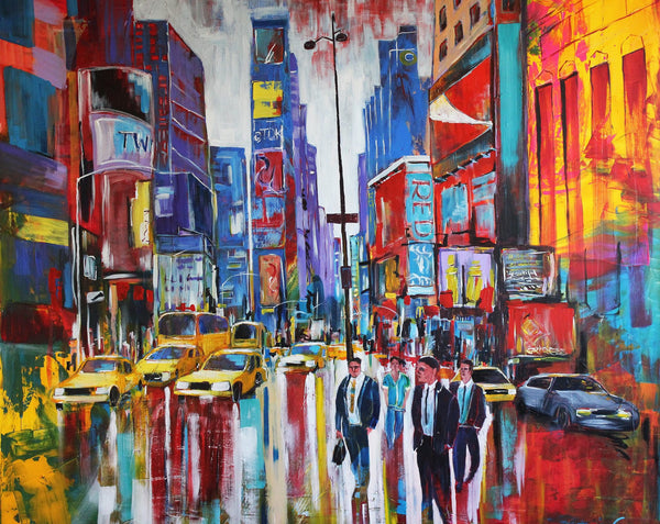 Lucia Maier - New York - Times Square Poster Kunstdruck - Lucia Maier, Mindelheim, Deutschland Wandbild