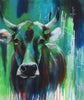 Elke Pollich - Kuh Liesl Poster Kunstdruck - Elke Pollich, Freising, Deutschland Wandbild