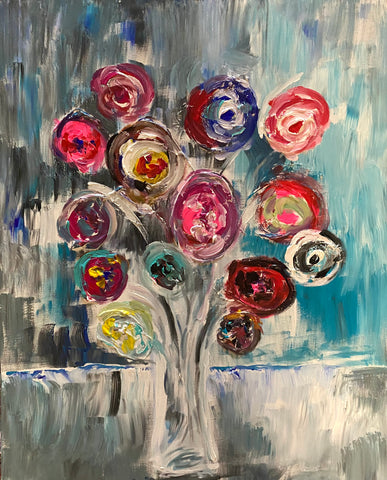 Martina Lenz - Modern flowers 23/1