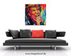 Margarita Kriebitzsch - Mick Jagger - Rockstar Poster Kunstdruck - Margarita Kriebitzsch, Hamburg, Deutschland Wandbild