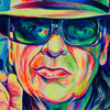 Margarita Kriebitzsch - Udo Lindenberg Poster Kunstdruck - Margarita Kriebitzsch, Hamburg, Deutschland Wandbild