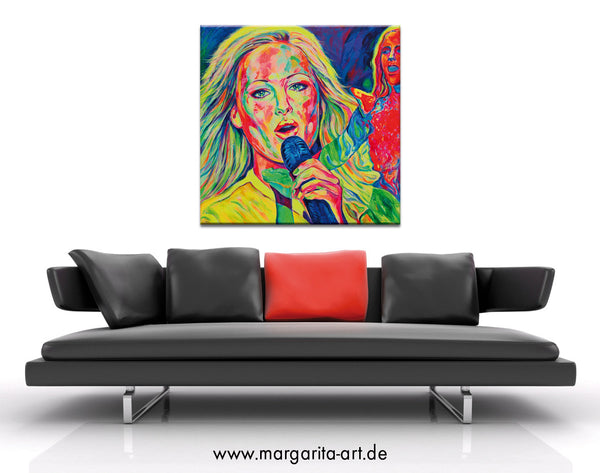 Margarita Kriebitzsch - Helene Fischer - Die schöne Helene Poster Kunstdruck - Margarita Kriebitzsch, Hamburg, Deutschland Wandbild