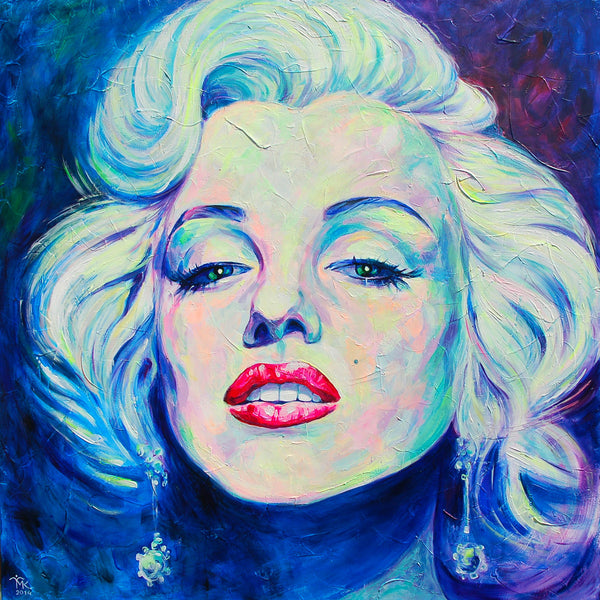 Margarita Kriebitzsch - Marilyn Monroe Poster Kunstdruck - Margarita Kriebitzsch, Hamburg, Deutschland Wandbild