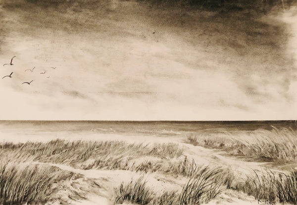 Wojciech Krupa - Nordsee Poster Kunstdruck - Wojciech Krupa, Bad Bevensen, Deutschland Wandbild
