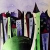 Marion Dahmen - Altstadt Poster Kunstdruck - Marion Dahmen, Duisburg, Deutschland Wandbild