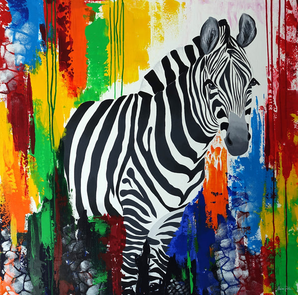 Marion Dahmen - Colorful Wildlife Poster Kunstdruck - Marion Dahmen, Duisburg, Deutschland Wandbild