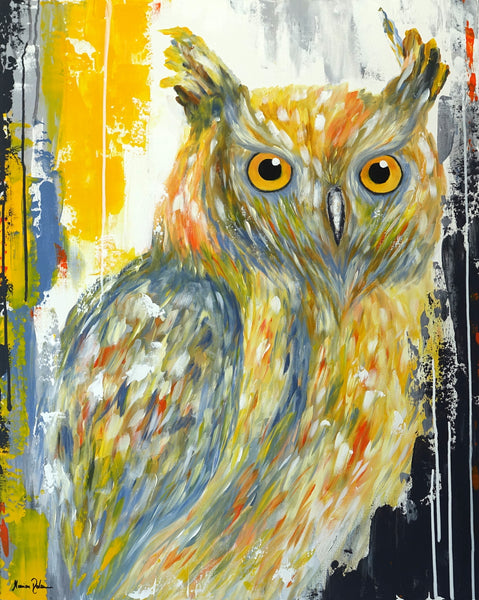 Marion Dahmen - Meine kleine Eule Poster Kunstdruck - Marion Dahmen, Duisburg, Deutschland Wandbild