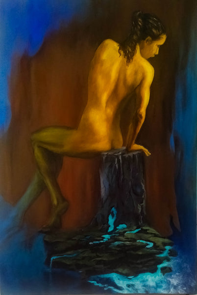 Kerstin Jepsen - Akt in Öl Poster Kunstdruck - Kerstin Jepsen, Oberhausen, Deutschland Wandbild