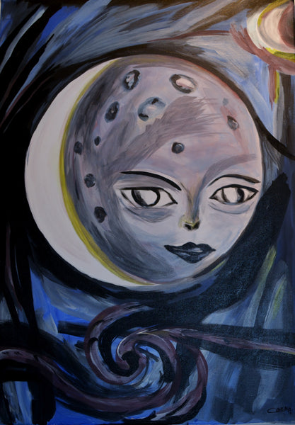 Cornelia Steckhan - Alien ́s Moonshine Poster Kunstdruck - Cornelia Steckhan, Kalifornien, USA Wandbild