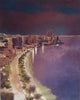 Christine Oster - Skyline Poster Kunstdruck - Christine Oster, Augsburg, Deutschland Wandbild