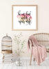 Be in love with your life Poster Kunstdruck - Typografie, KUNST-ONLINE Wandbild