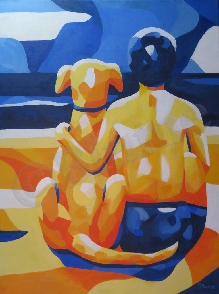 Beate Blume - Best Friends on the Beach