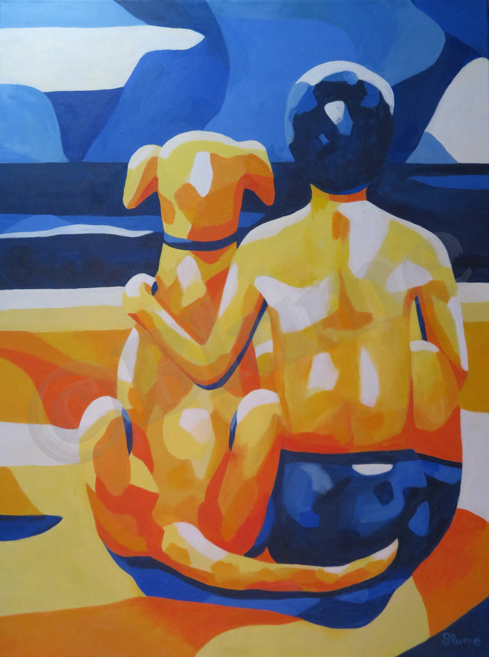 Beate Blume - Best Friends on the Beach