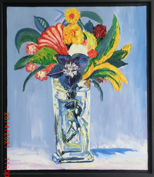 Gerhard R. Göbel - Stilleben Blumenvase