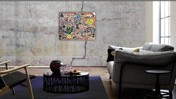 Steffen Bau - Das Spiel der Formen Poster Kunstdruck - Steffen Bau, Langen, Deutschland Wandbild