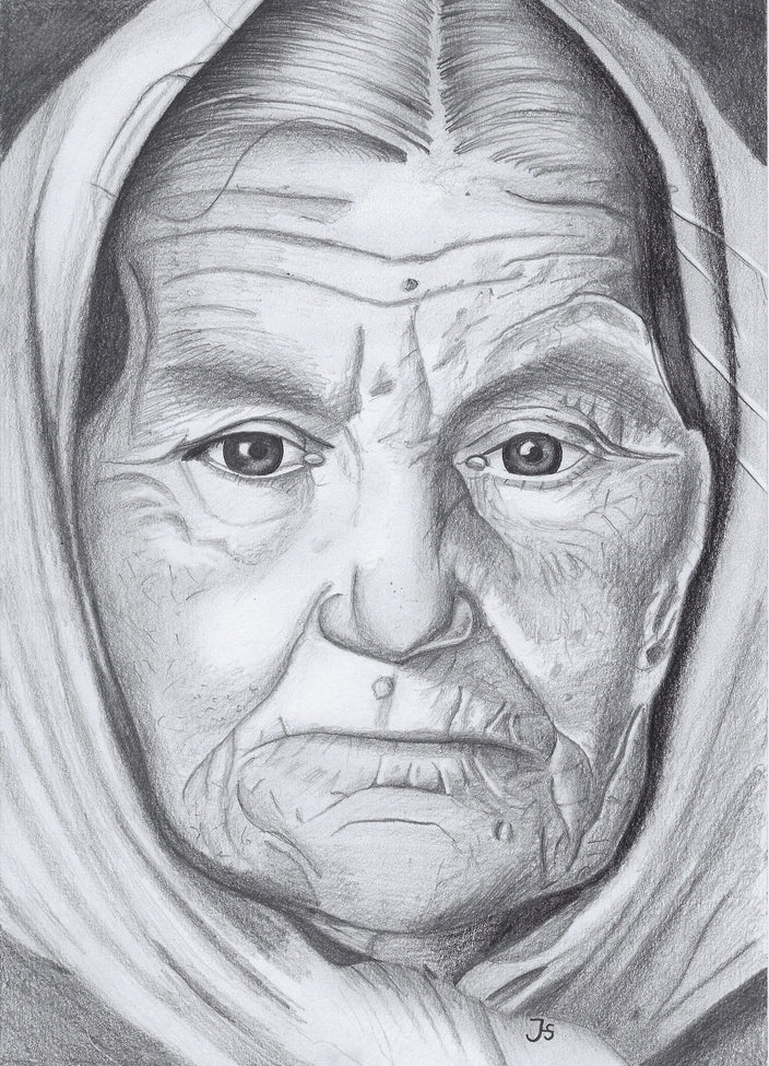 Johannes Schweiger - Oma - vom Leben gezeichnet