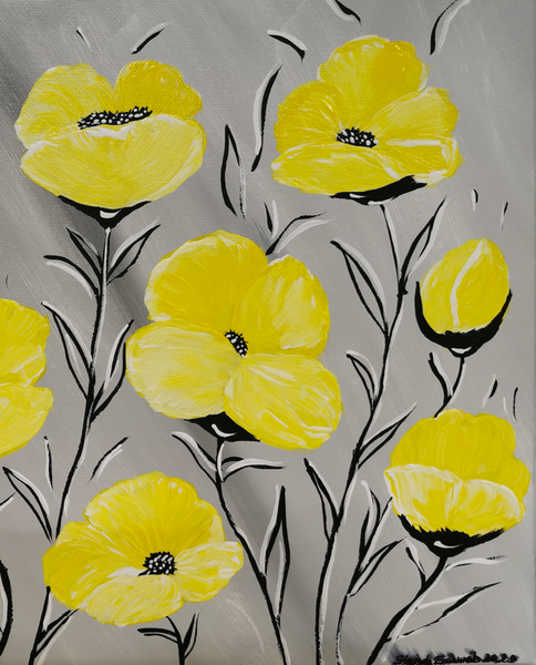 Sigrid Schwab - Blumengruß