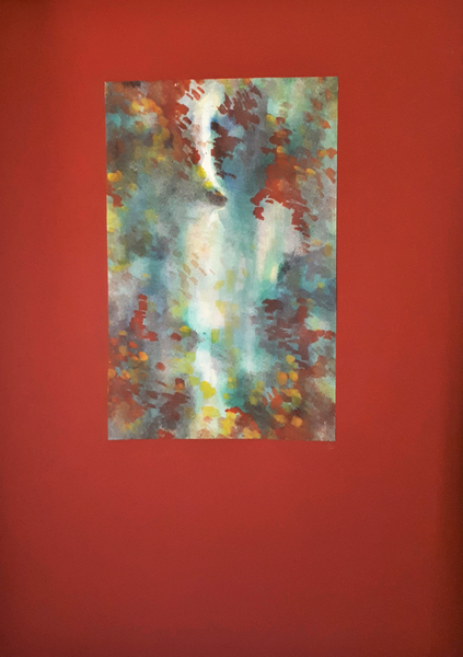 Christine Semrau - Wald mit Lichteinfall