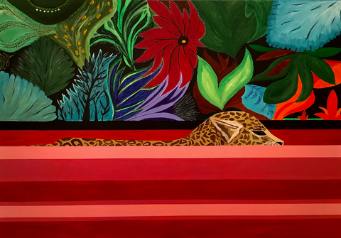 Christian Schmidt - Leopard in Red River