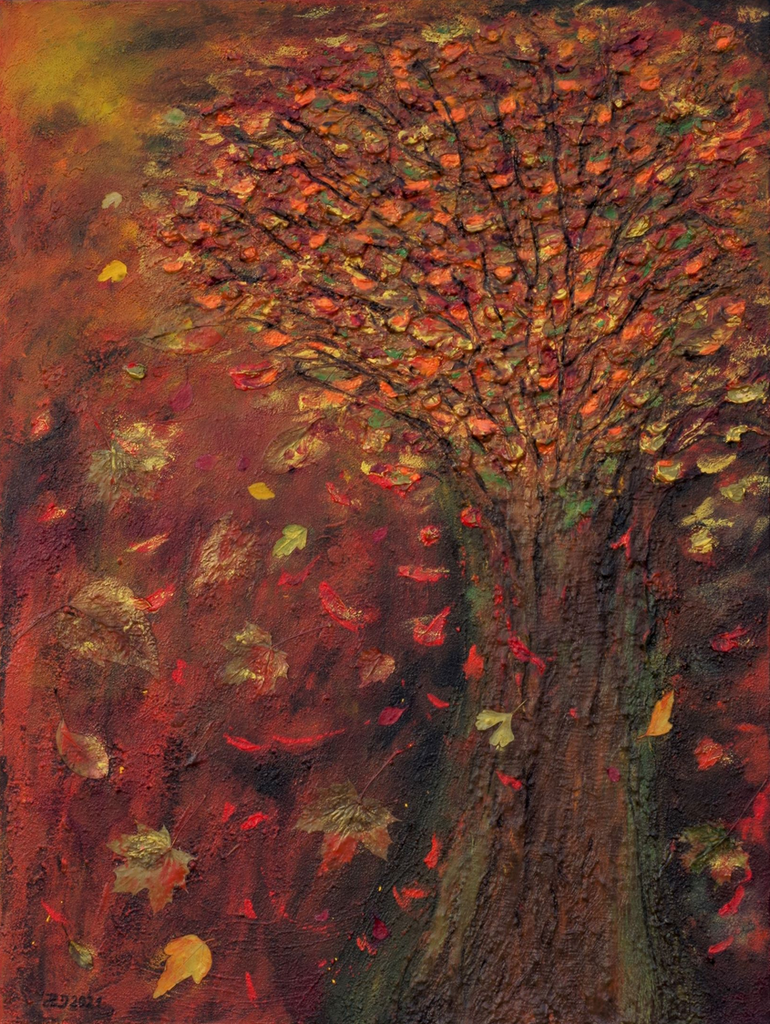 Hannelore Drees-Kiefhaber - Herbstbaum