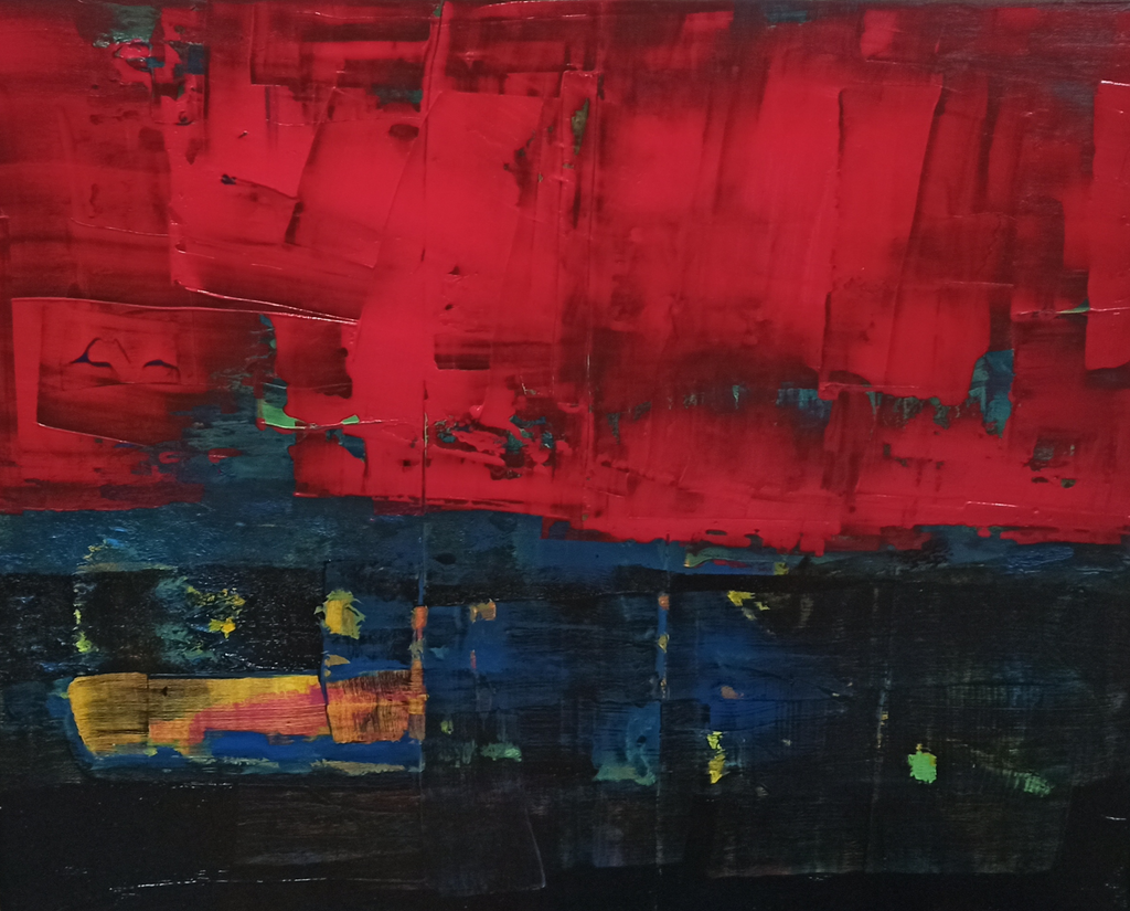Tina Liebenow - Acrylbild abstrakt