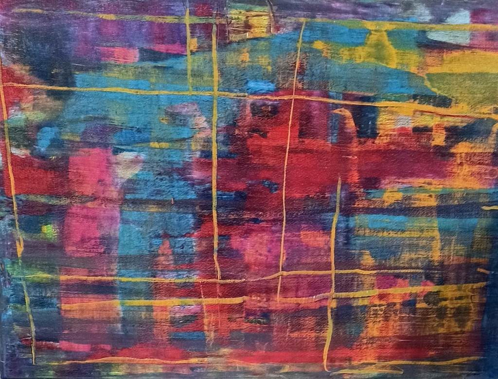 Tina Liebenow - Acrylbild abstrakt