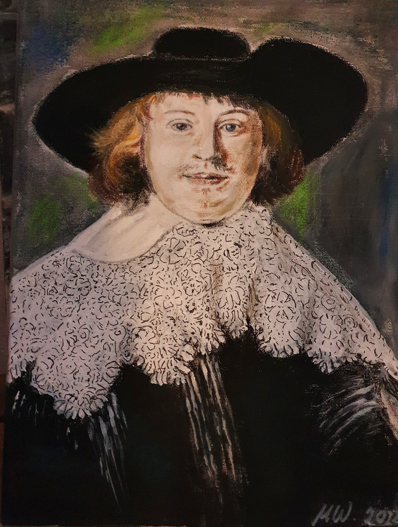 Maik Weidemann - Rembrandt Nachbildung