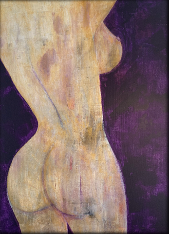 Elke Pollich - The golden nude
