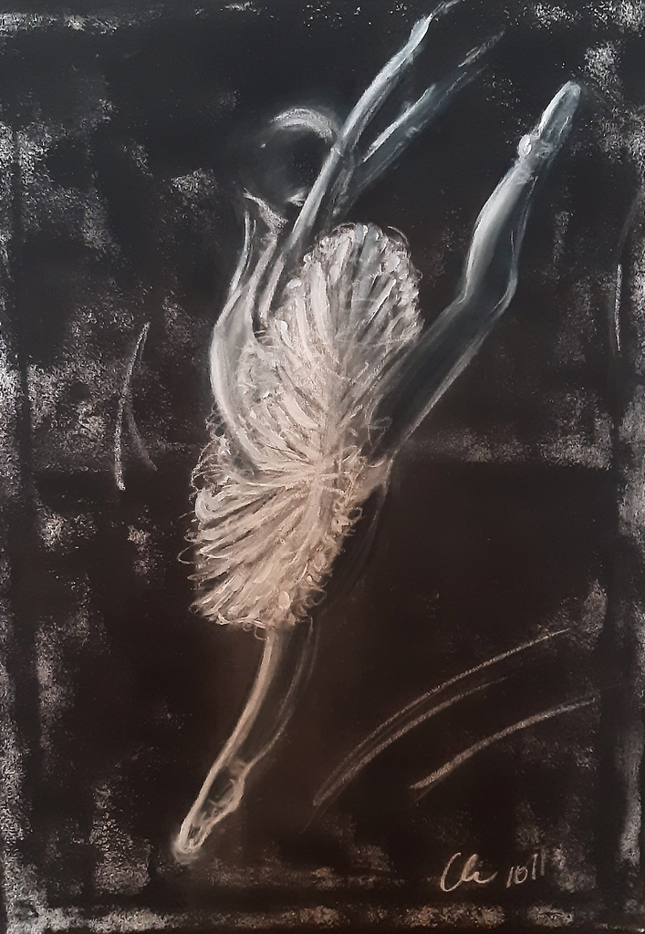 Carola Helwing - Ballerina im Sprung