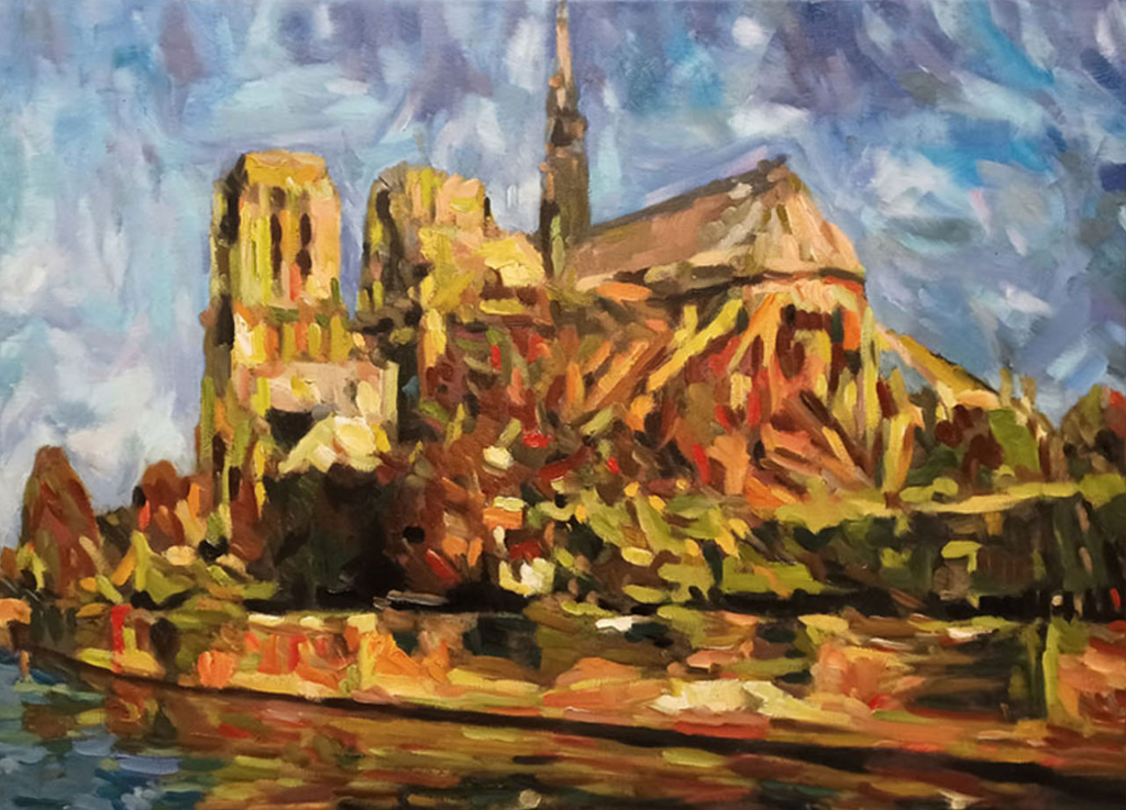 B. Fischer - Trip to paris- Notre Dame