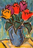 Ladislaus Billanitsch - Bunter Tulpenstrauß