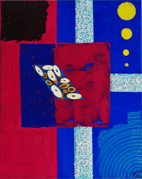 Christof Strzedzinski - Ohne Titel Poster Kunstdruck - Christof Strzedzinski, Frankenberg-Eder, Deutschland Wandbild