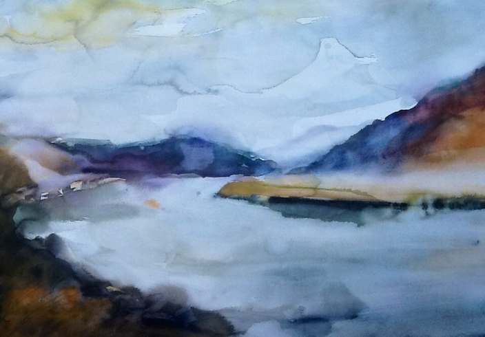Irene Gravender - Am Rhein III
