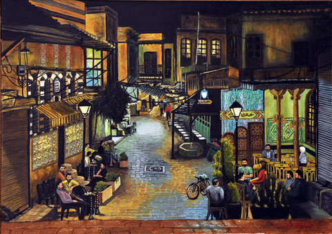 Maiada Kaddan - AlNawfara Cafe / Damascus