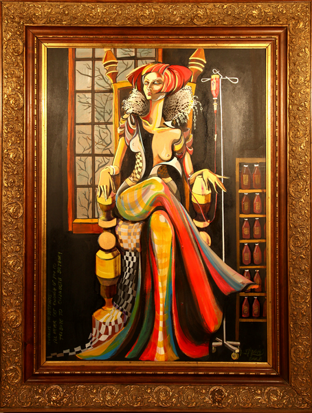 Katarina Hvozdarova Daro - Plurale Majestatis Poster Kunstdruck - Katarina Hvozdarova Daro, Leibnitz, Österreich Wandbild