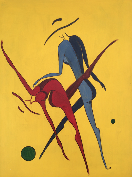 Karin Brose - Pas de deux Poster Kunstdruck - Karin Brose, Hamburg, Deutschland Wandbild