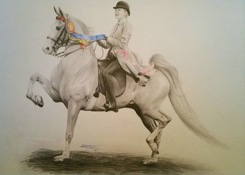 Leslie Ann Röser - American Saddlebred