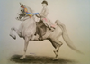 Leslie Ann Röser - American Saddlebred Poster Kunstdruck - Leslie Ann Röser, Codurg, Deutschland Wandbild