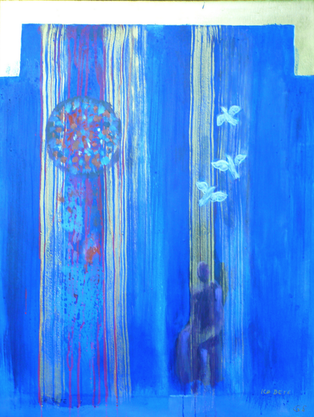 Günther Seywirth - Ich bete Poster Kunstdruck - Günther Seywirth, Stuttgart, Deutschland Wandbild