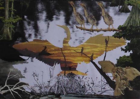 Honique - Der Vogel - Erinnerung Poster Kunstdruck - Honique, keine Angabe, Schweiz Wandbild
