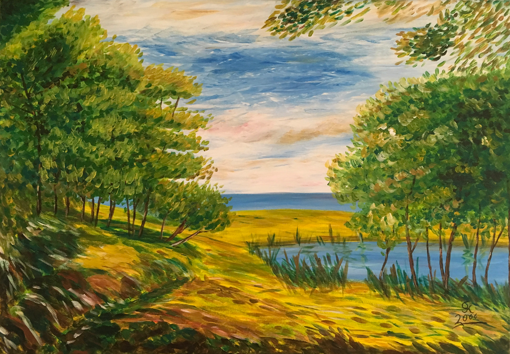 Klaus Kutsch - Wäldchen am See