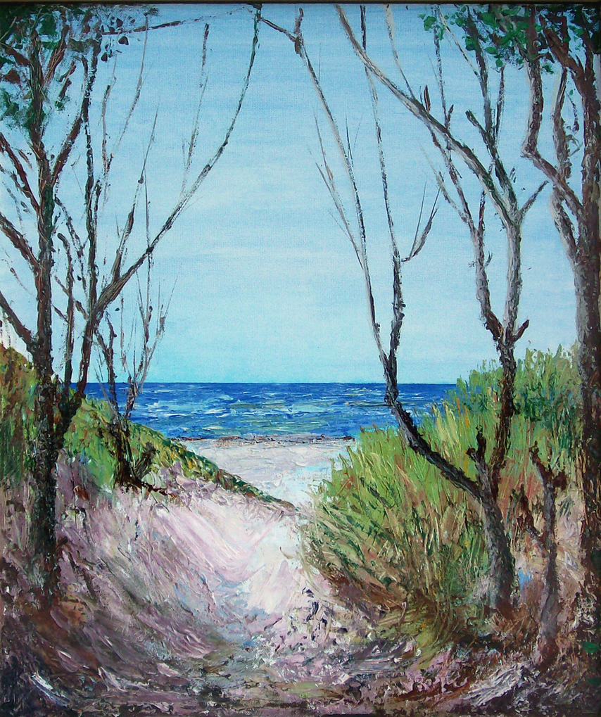 Jörg Eydner - Darß, Weg zum Weststrand