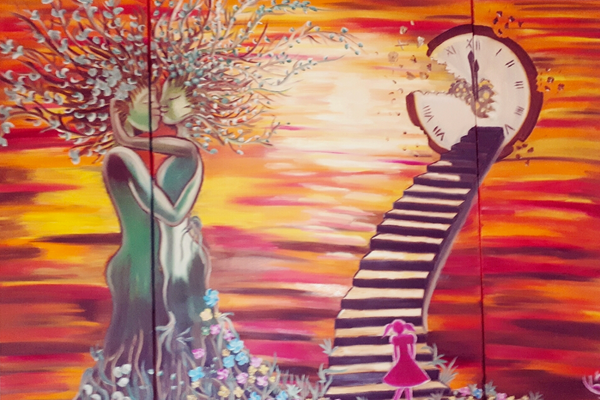 Katrin Schmalz - My inner child Poster Kunstdruck - Katrin Schmalz, El Tablero, Gran Canaria, Spanien Wandbild